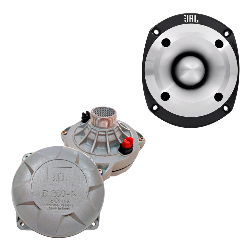 KIT SUPER TWEETER JBL TRIO ST400 150W DRIVER FENÓLICO D250X 100W