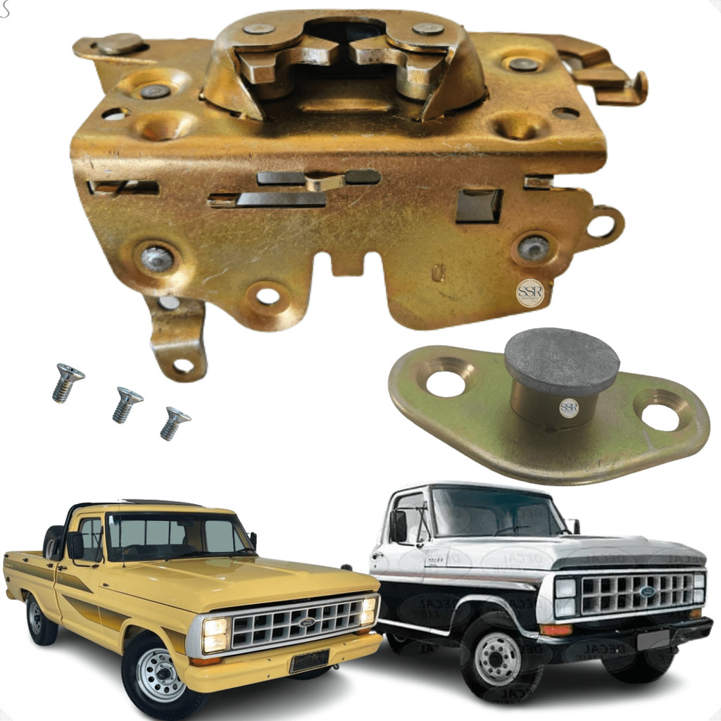 Kit Batente Fechadura Da Porta Direita Ford F1000 F4000 F11000 1972 A 1990
