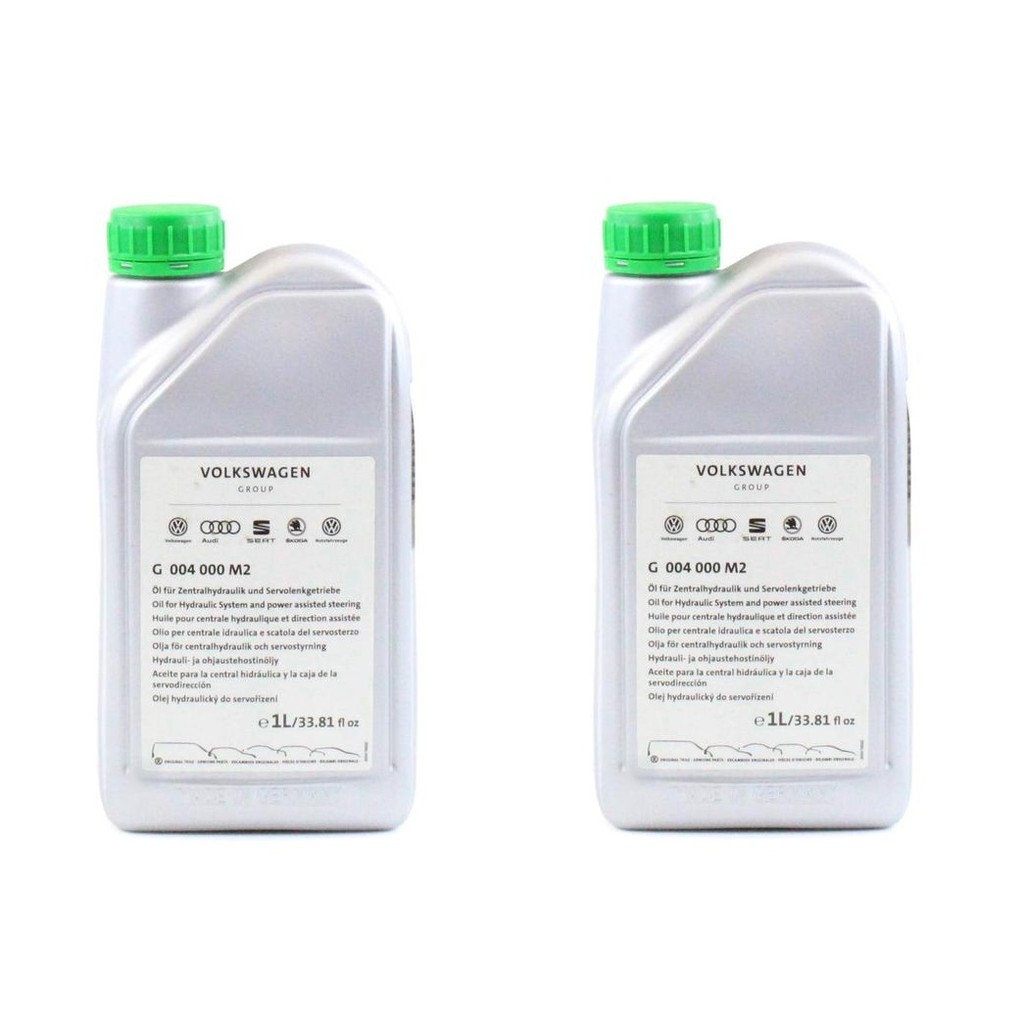 Kit 2l Óleo Direção Hidráulica Mecatrônica Verde G004000m2