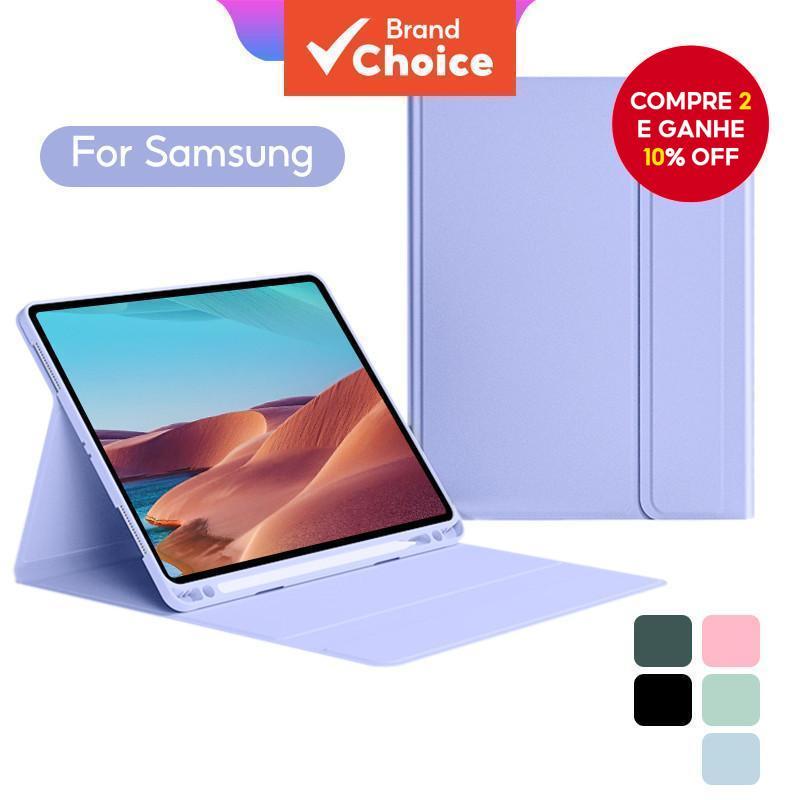 TBTIC Para Samsung Galaxy Estojo S6 Lite 10.4 " A8 10.5 " A7 S7 11 " S8 Plus S7 FE S8 12.4 " Tampa Da Mesa
