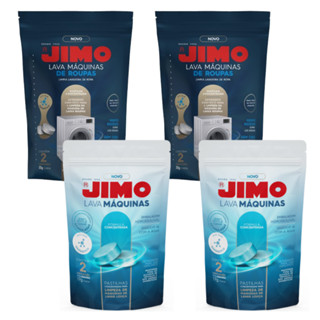 Kit 2 Limpa Máquinas De Louça 4x+ 2 Limpa Máquinas Roupas 4x Pastilhas Concentradas Elimina Odores em Oferta na Shopee