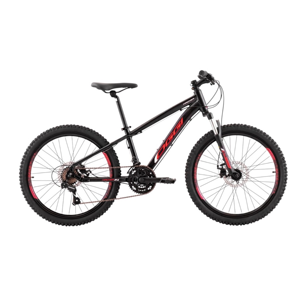 Bicicleta Oggi Hacker aro 24 - Grupo Shimano 21v