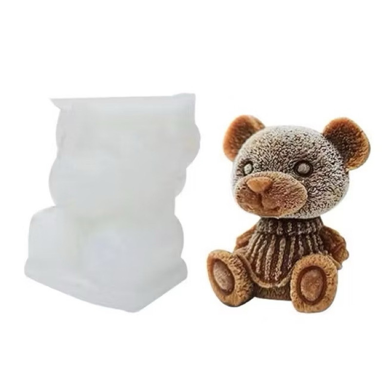 Forma De Gelo Urso em 3d Silicone Modelo Urso Em Alta Qualidade Drinks