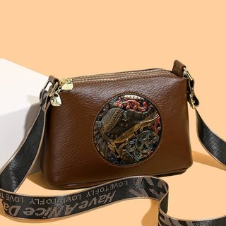 Bolsa mensageiro feminina, bolsa de ombro feminina, sacola feminina, grande capacidade, elegante, combinada, bolsa balde