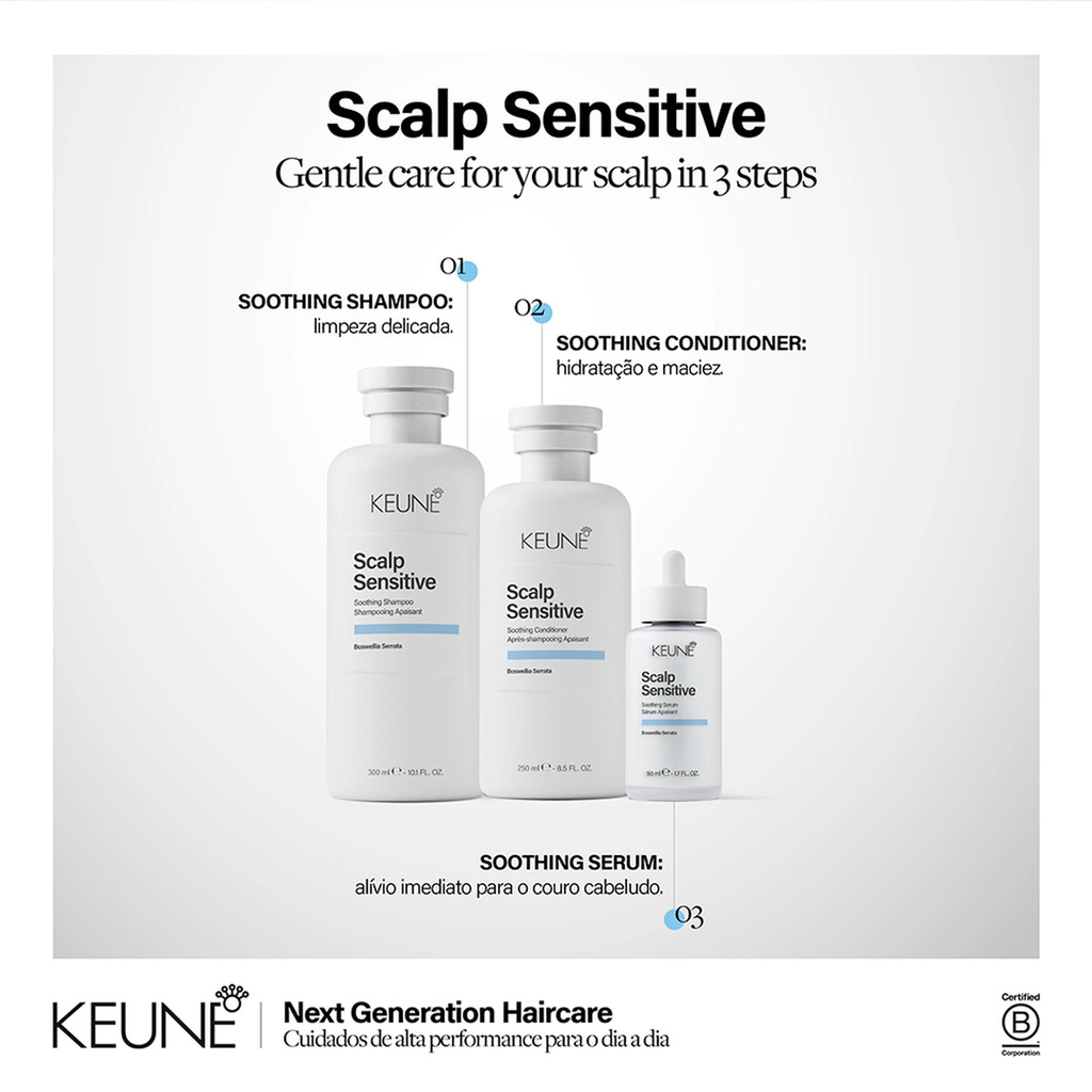 Keune Scalp Sensitive - Sérum 50ml — imagem 2 de 2