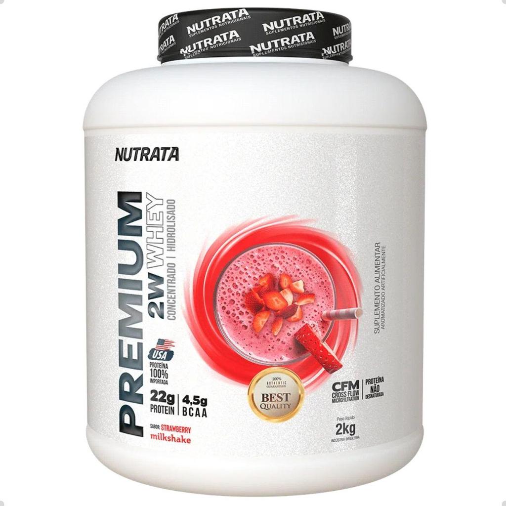 Premium Whey 2W Concentrado Isolado 2Kg Nutrata