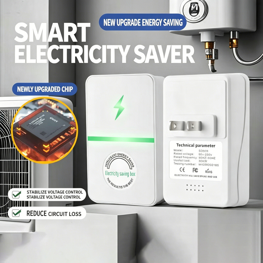 Novo Agregado Familiar Inteligente Poupança De Energia Rei Caixa De Eletricidade Para AC Geladeira Eletrodomésticos