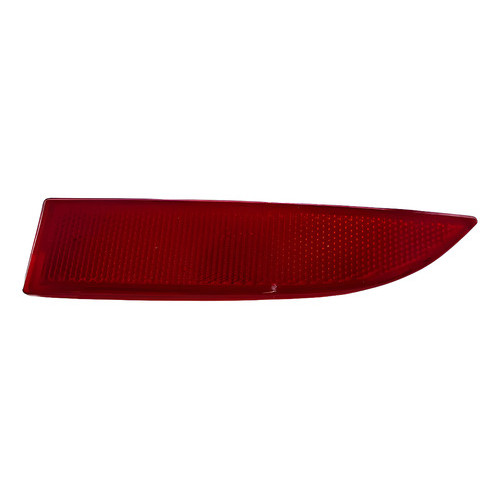 Refletor Parachoque Traseiro Le Sandero Logan 2014 A 2019 Vermelho
