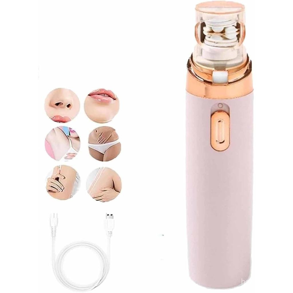 Epilador Epibella, Dispositivo Recarregável para Remoção de Pelos Faciais Femininos, Epilador para Remoção de Pelos Faci