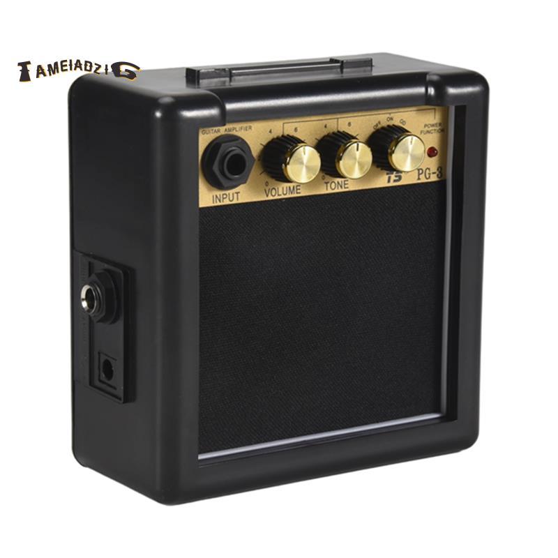 [Entrega Rápida T] Mini Amplificador De Guitarra Portátil AMP 5W Alto-Falante Clip-On Peças Acessórios Para Elétrica Acú