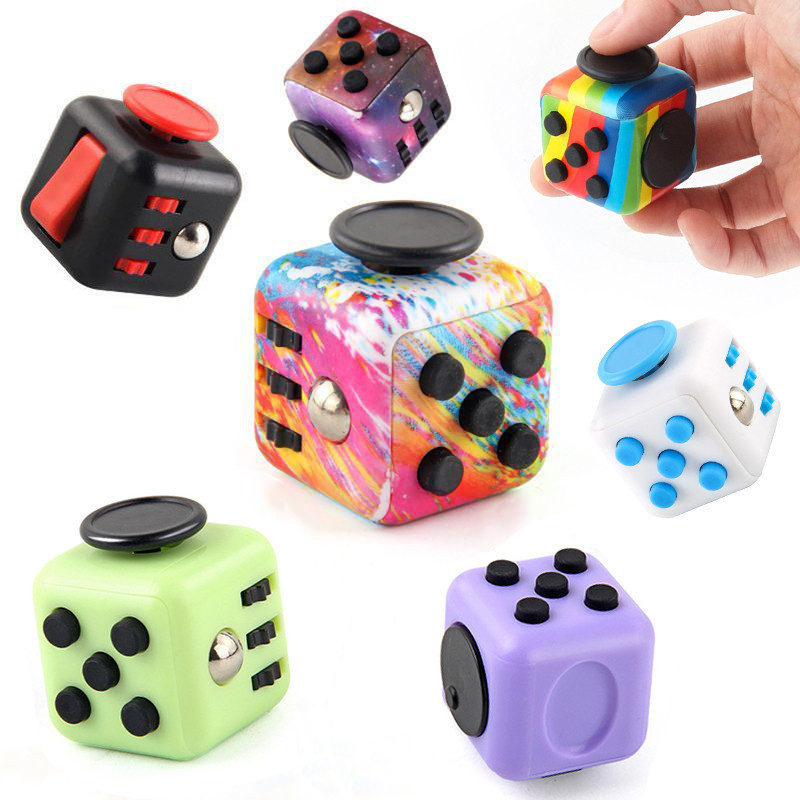 Fidget Descompressão Brinquedo Infinito Estresse Cubos Antiestresse Brinquedos Anti-Stress Crianças Jogos Para Adultos A
