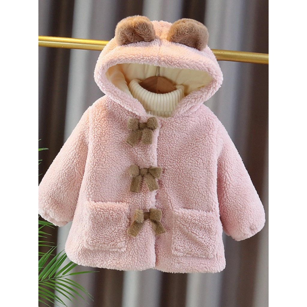 Roupas de bebê Roupas de bebê Roupas de inverno Roupas acolchoadas de algodão para meninas Casaco engrossado acolchoado 