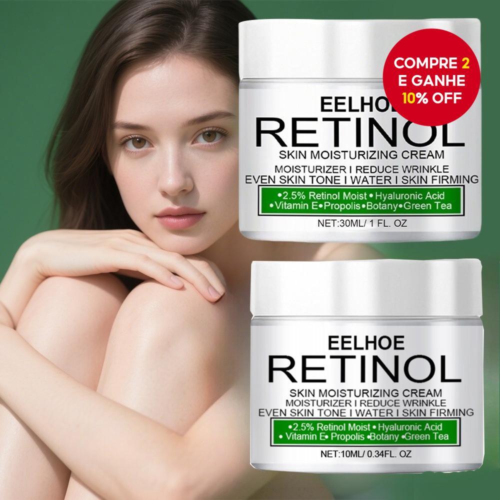 Creme de Retinol Clareador para Pele Escura, Glúteos, Partes Íntimas, Axilas, Pernas, Joelhos, Cotovelos e Virilha,
