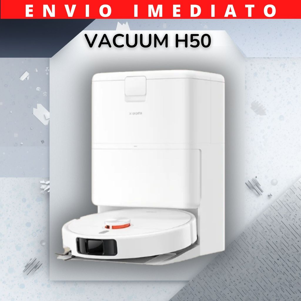 Robô Aspirador 50 H XM Controle Alexa Google Varre Aspira Passa Pano