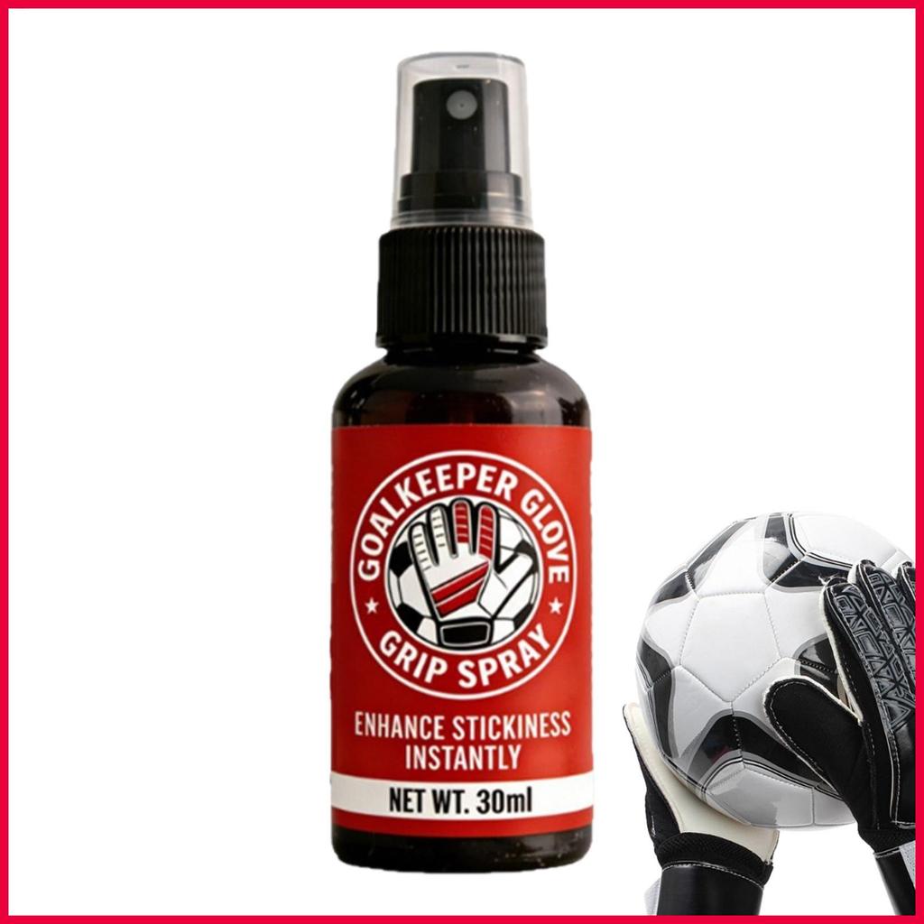 Spray Pegajoso De Futebol 30ml , Intensificador De Tração Antiderrapante , Luva De Goleiro , Para Jogo Interno E Externo