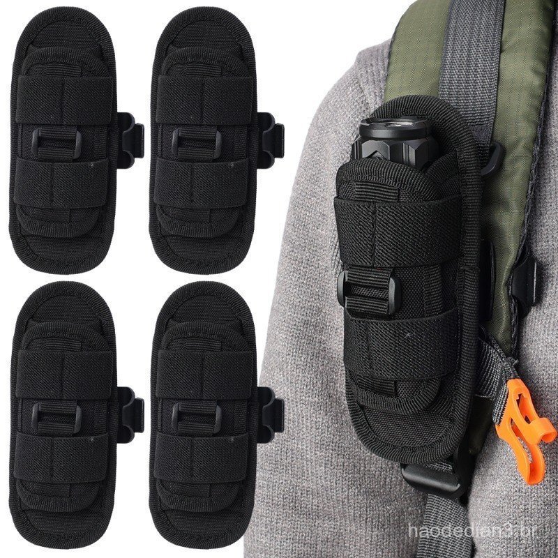 Saco De Lanterna De Nylon Para Caça Tática Ao Ar Livre-Caminhadas , Camping ,-360 ° Rotatable , M Ultifuncional-Bolsa Po