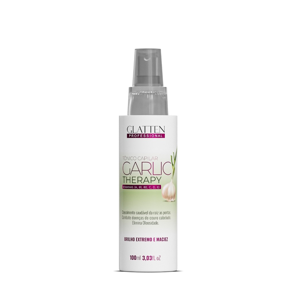 Glatten - Tônico Capilar - Garlic Therapy - 100ml