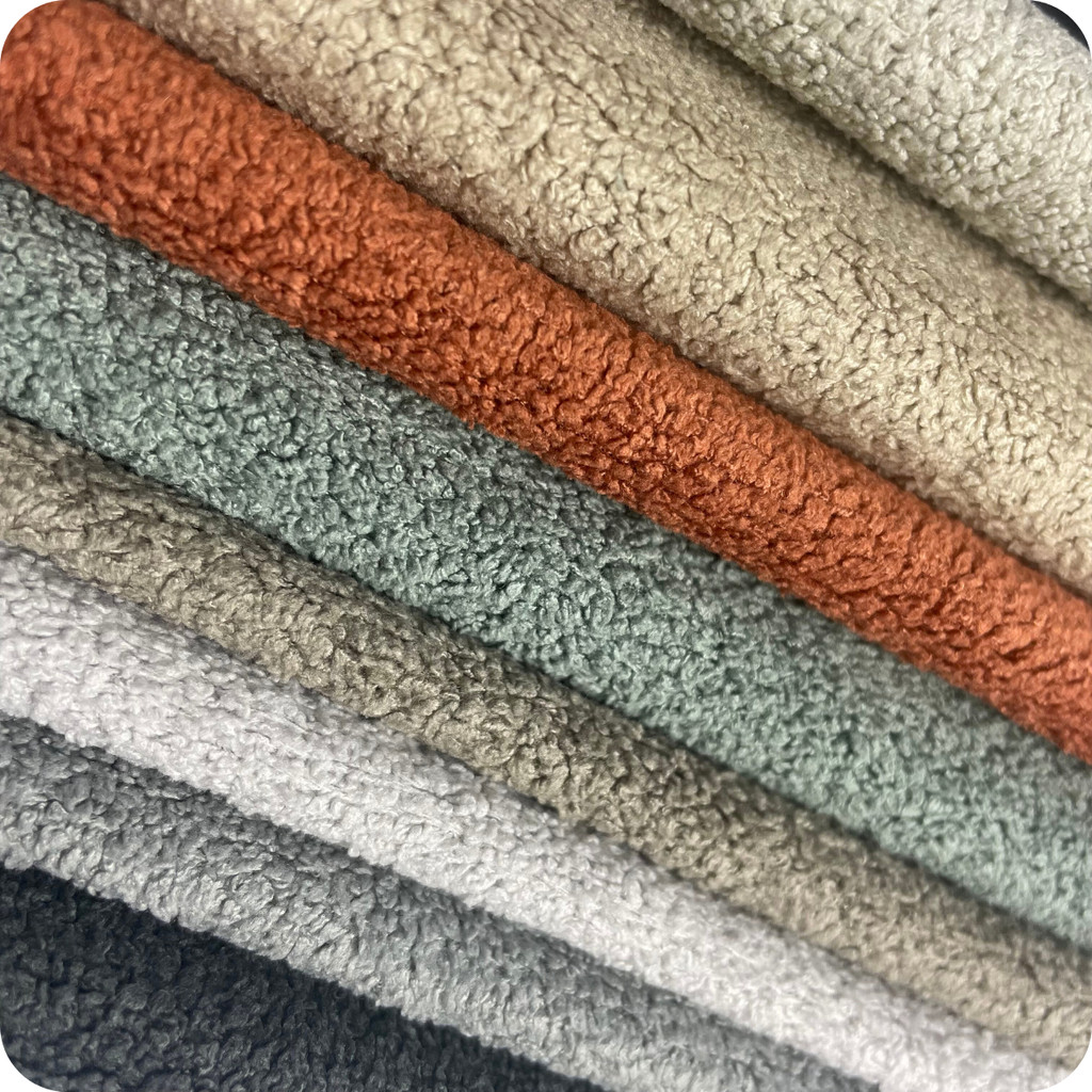 5,00x1,40 Metros Tecido Boucle Dublado Liso Diversas Cores em Oferta na Shopee