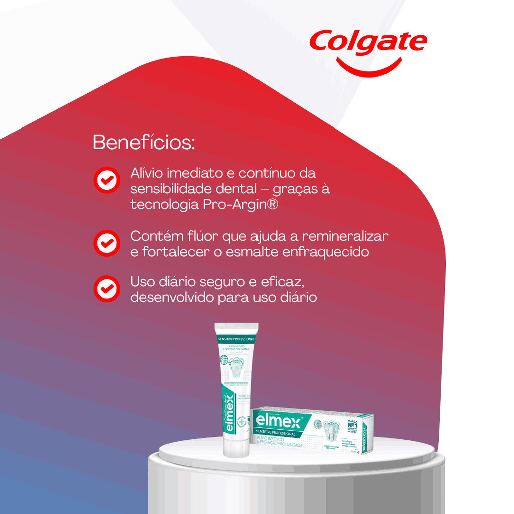 Creme Dental Elmex Sensitive Professional 110g — imagem 2 de 2