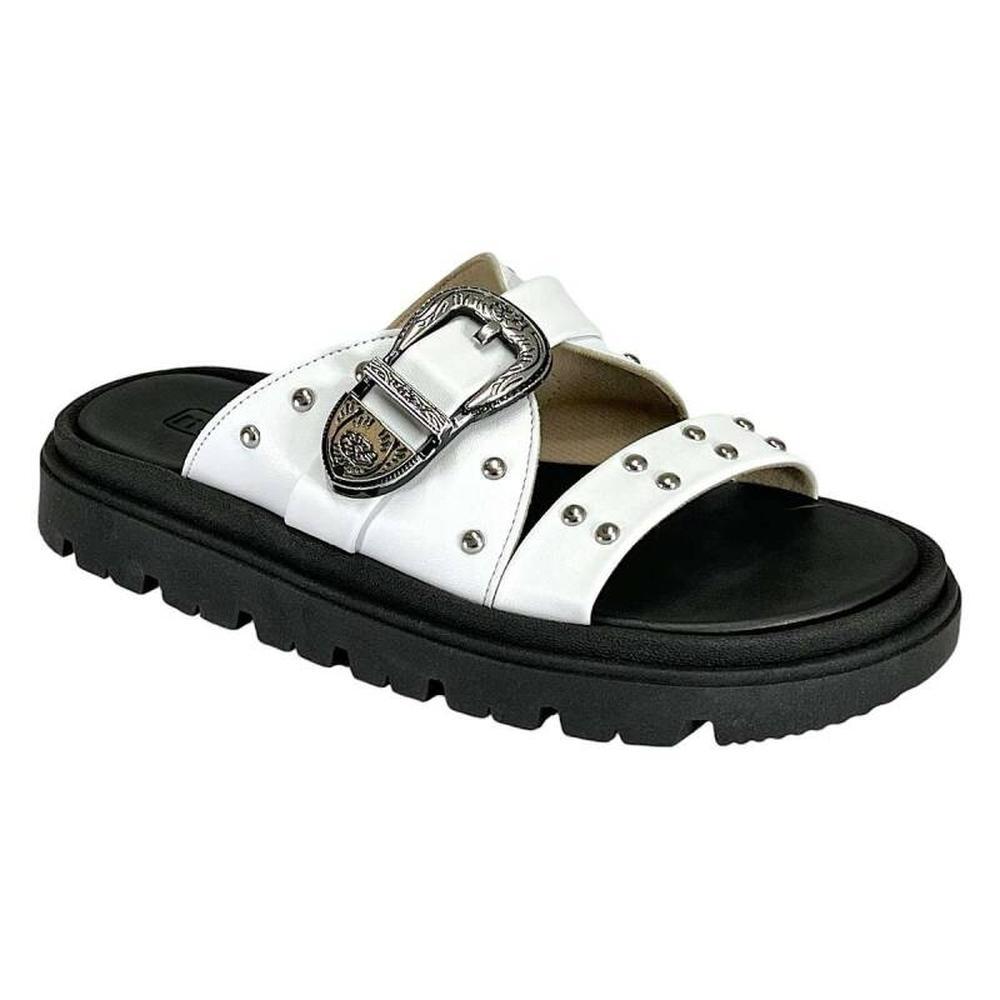 Sandália Chinelo Moleca Flatform Papete - Feminina