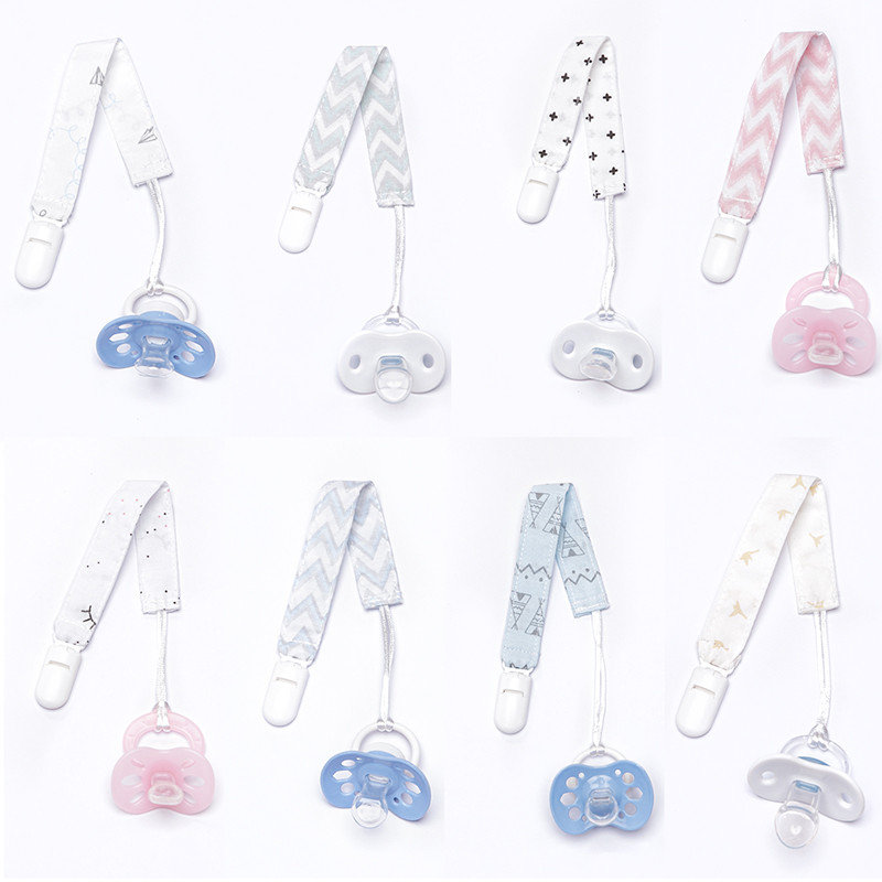 Prendedor de Chupeta Estampado Tamanho Único +3 Meses - Papi em Oferta na Shopee