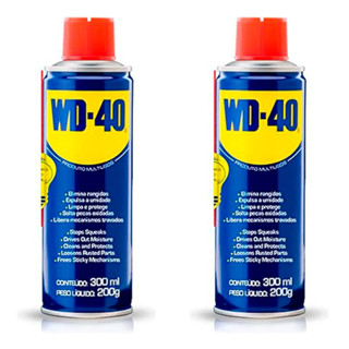 2 Und Desengripante Wd-40 Multiuso 300ml Anti Corrosivo em Oferta na Shopee