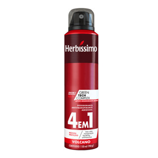 Desodorante Aerosol Antitranspirante Herbíssimo Volcano 150Ml em Oferta na Shopee