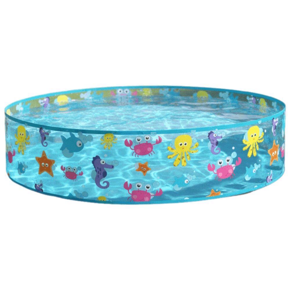 Piscina Semirrígida Fundo do Mar 500 Litros BEL em Oferta na Shopee
