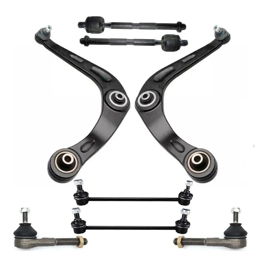 Kit Bandeja Bieleta Terminal Axial Peugeot 206/207