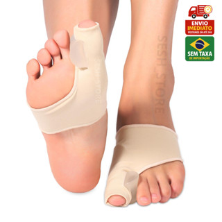 1 Par Corretor Joanete Com Silicone Reforçado Alivia Dor Corretivo Correção Separador De Dedo Torto em Oferta na Shopee