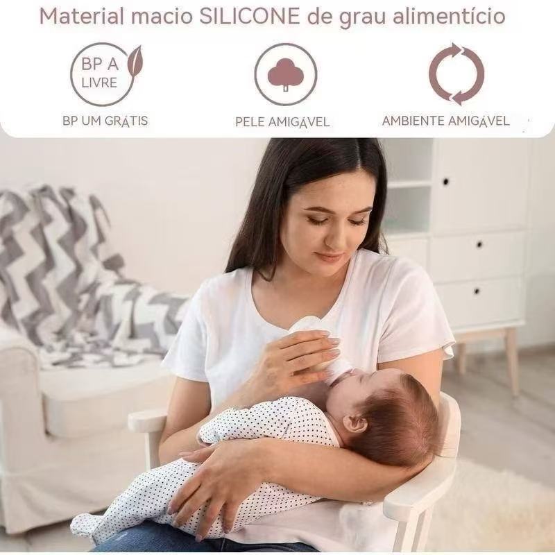 Bomba de tira leite,Bomba Elétrica Portátil Para Leite Materno Recarregável Indolor (Lj Smile)