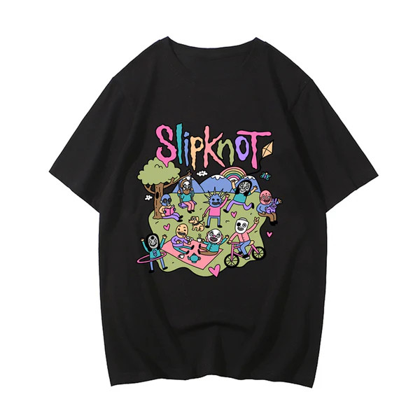 Camiseta Slipknot, Camiseta banda de Rock, Camisa  Sean Solomon, Slipknot, 100% Algodao