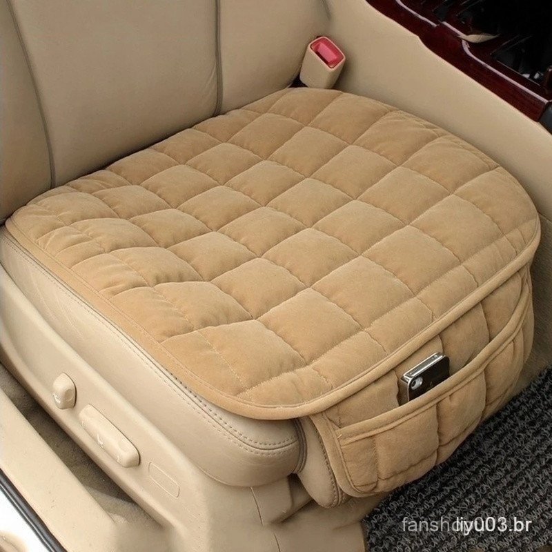 Capa De Assento De Carro Confortável Universal De 1 Unidade Com Bolsa De Armazenamento/Almofada Frontal Respirável Antid