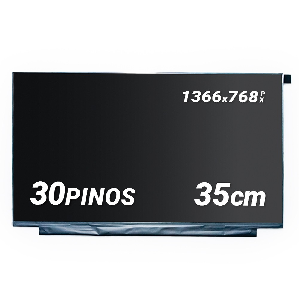 Tela 15.6" LED Slim Para Notebook Lenovo Ideapad 1 15IGL7 1366 x 768 (HD)