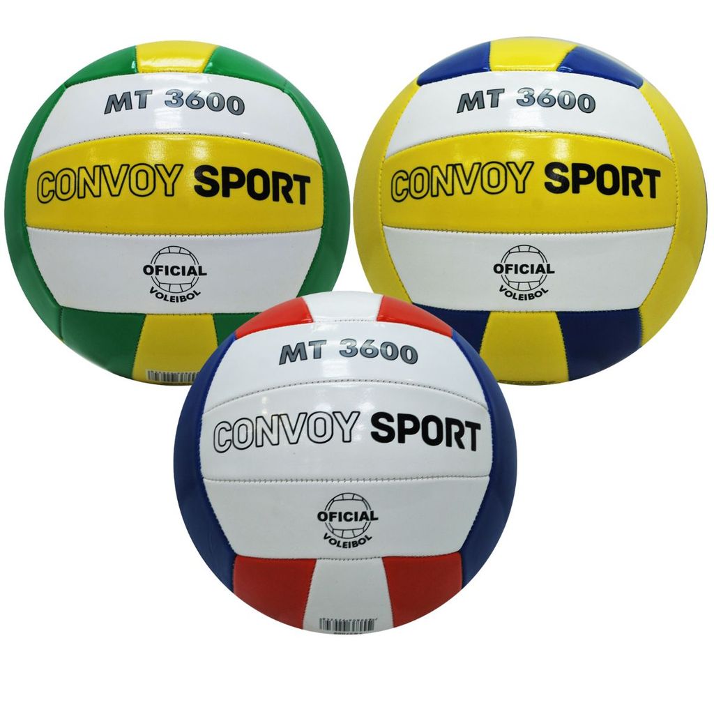 Bola Vôlei Convoy Sport MT 3600 Costurada Conforto Extremo e Estabilidade Peso e Tamanho Oficial