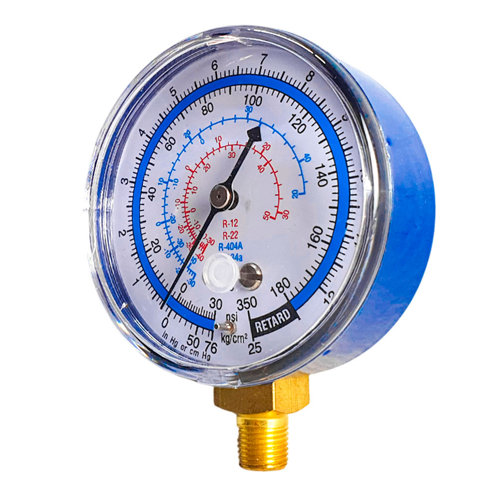Manômetro De Baixa Para Manifold Gás R12 R22 R134A 404A