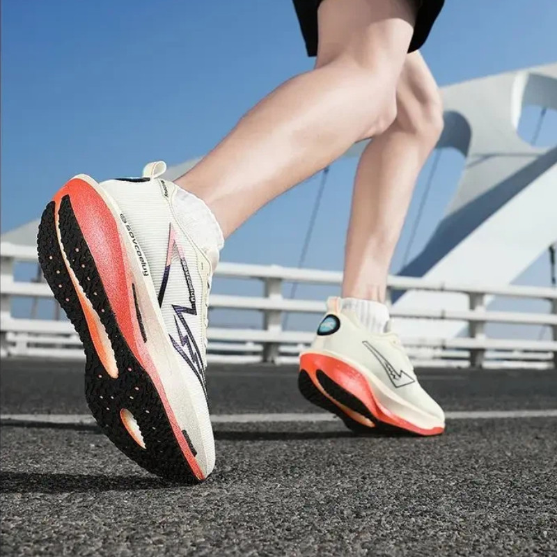 Tênis De Corrida De Atletismo Masculino E Feminino Com Conforto Amortecimento De Placa De Carbono Para Maratona 33-45
