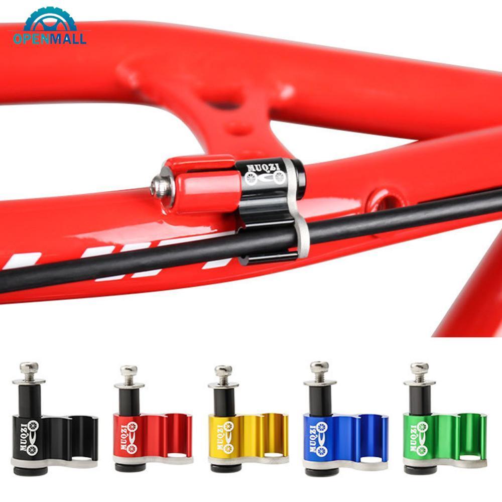 OPENMALL 5 Pcs Bicicleta Liga De Alumínio Tubo De Óleo Conversão De Cabo Assento Fixo À Prova D'água De Poeira Fio Guia