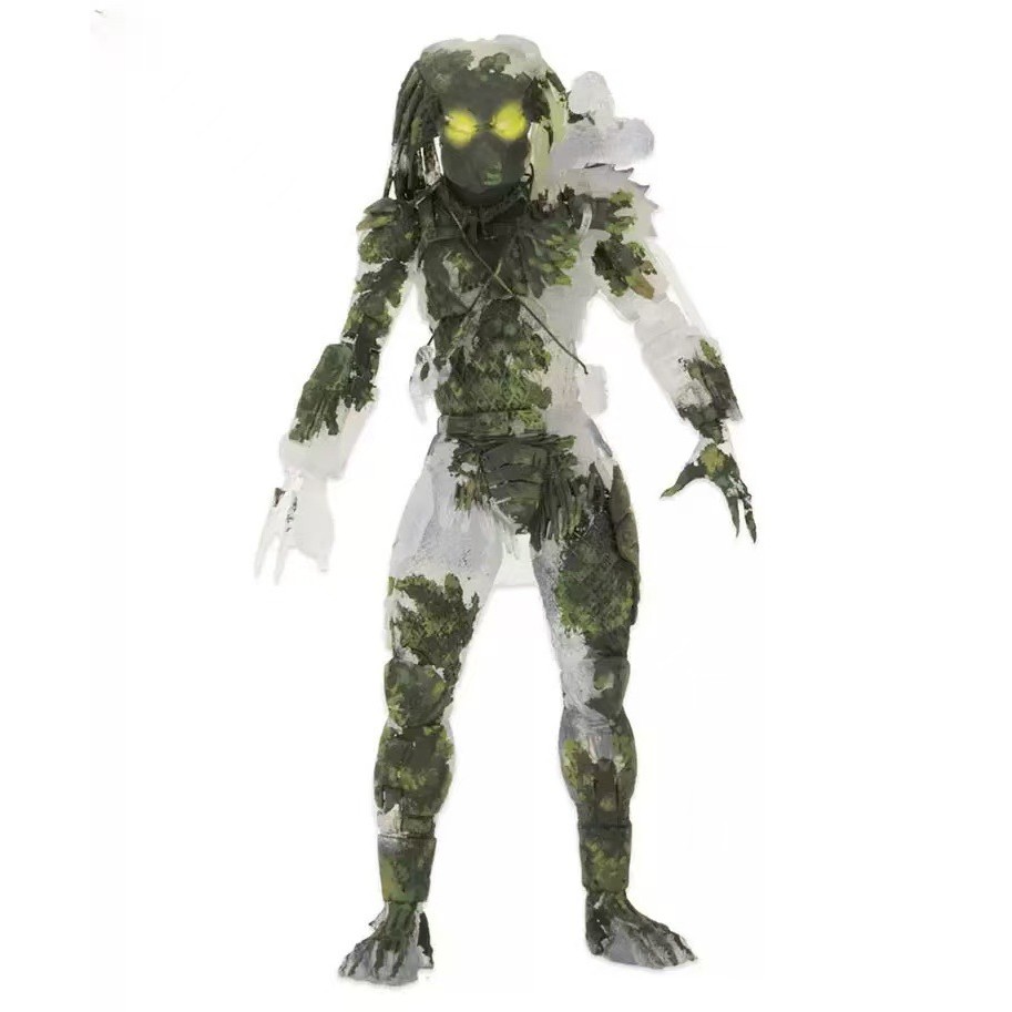 18cm Alien Wars Jungle Prey Fugitive Joint Modelo Móvel Boneca Predator 5 Prey