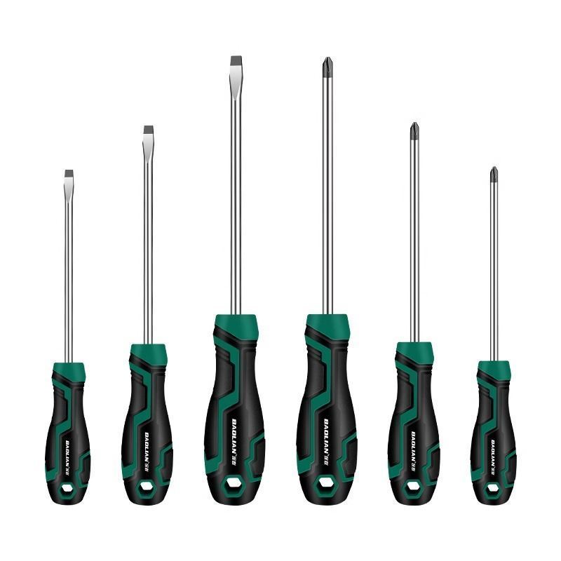 Chave de fenda forte magnética lote de nível Industrial pequena chave de fenda Phillips ferramenta de parafuso Super dur