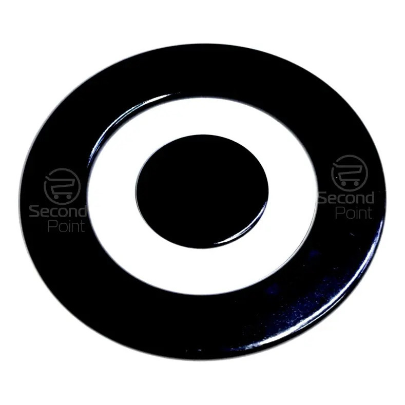 Jogo Espalhador Central Tripla Chama Fogão Cooktop Electrolux Tampinhas 2 Peças