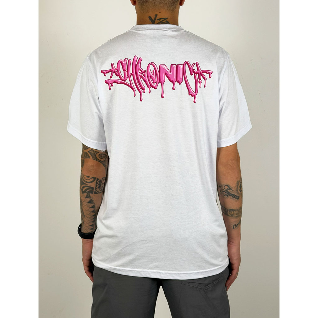 Camiseta Chronic Tag Change Bubble - Branco