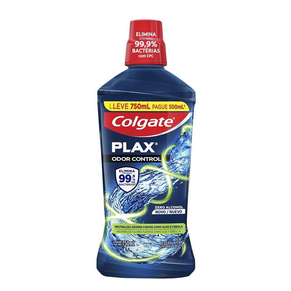 ENXAGUANTE BUCAL COLGATE PLAX ODOR CONTROL 750M