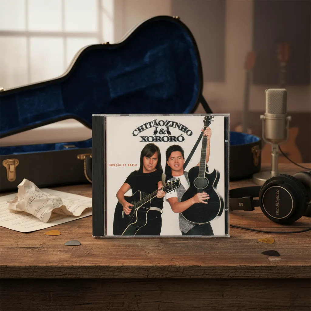Cd Chitãozinho E Xororó Coração Do Brasil