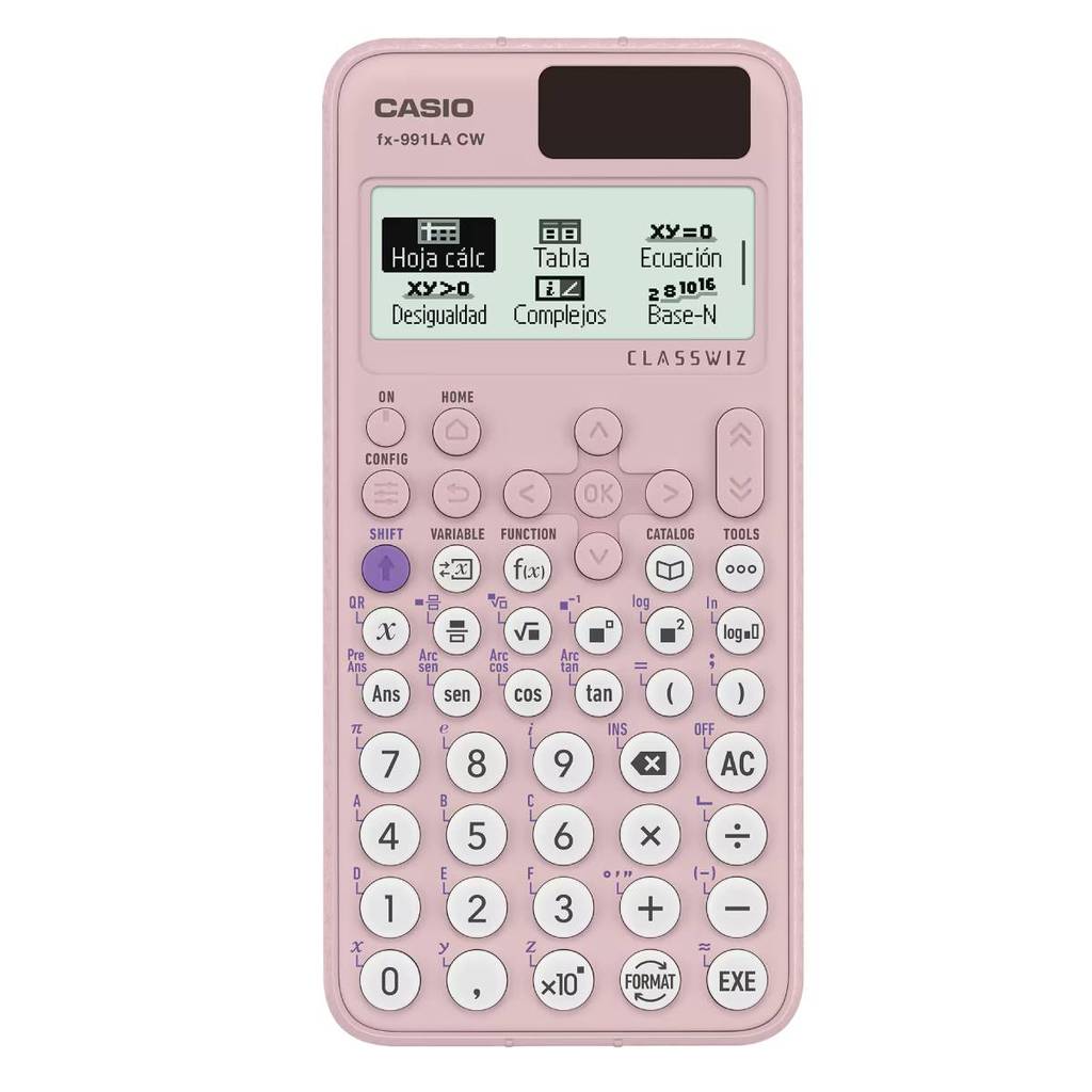 Calculadora científica FX-991LACW ClassWiz Pink Casio