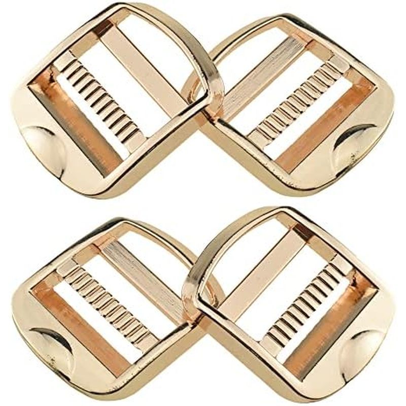 Haohiyo Ajustável Escada Bloqueio Webbing Liberação Slider Fivela Tri-Glide Tensão Prendedor Seguro Segurar Para Mochila