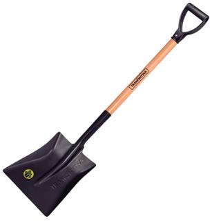 Pá Quadrada em Aço Com Cabo de Madeira 71cm (77465/434) - Tramontina em Oferta na Shopee