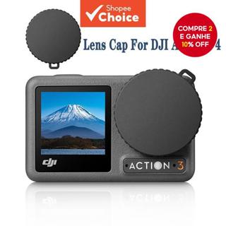 Capa De Lente Para DJI Osmo Action 5/4/3 , Protetora De Câmera Esportiva , Resistente A Poeira E Quedas , Acessórios 4 em Oferta na Shopee