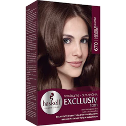 TONALIZANTE 670 LOURO ESCURO MARROM/ CHOCOLATE 40G