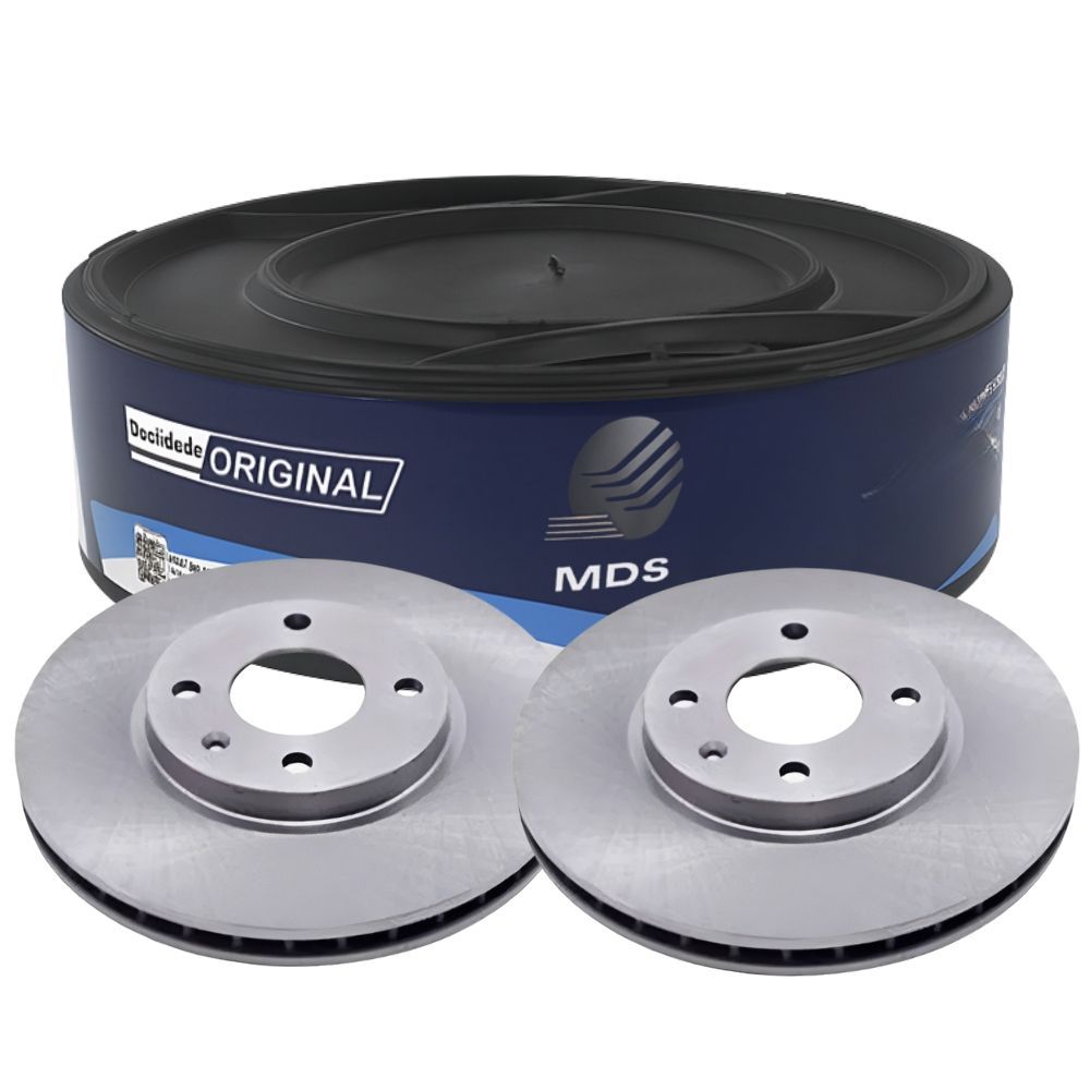 Par Disco Freio Gm Corsa Meriva Montana 2002...